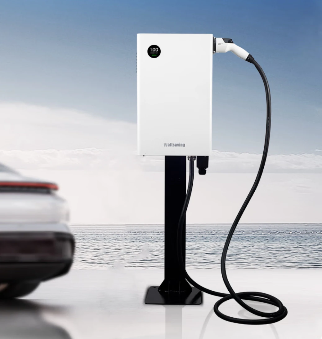 7kw 16a Type 1 Type 2 Gbt Wallbox Wall-mounted Portable Ac Ev Charger Electric Vehicle Charging Station