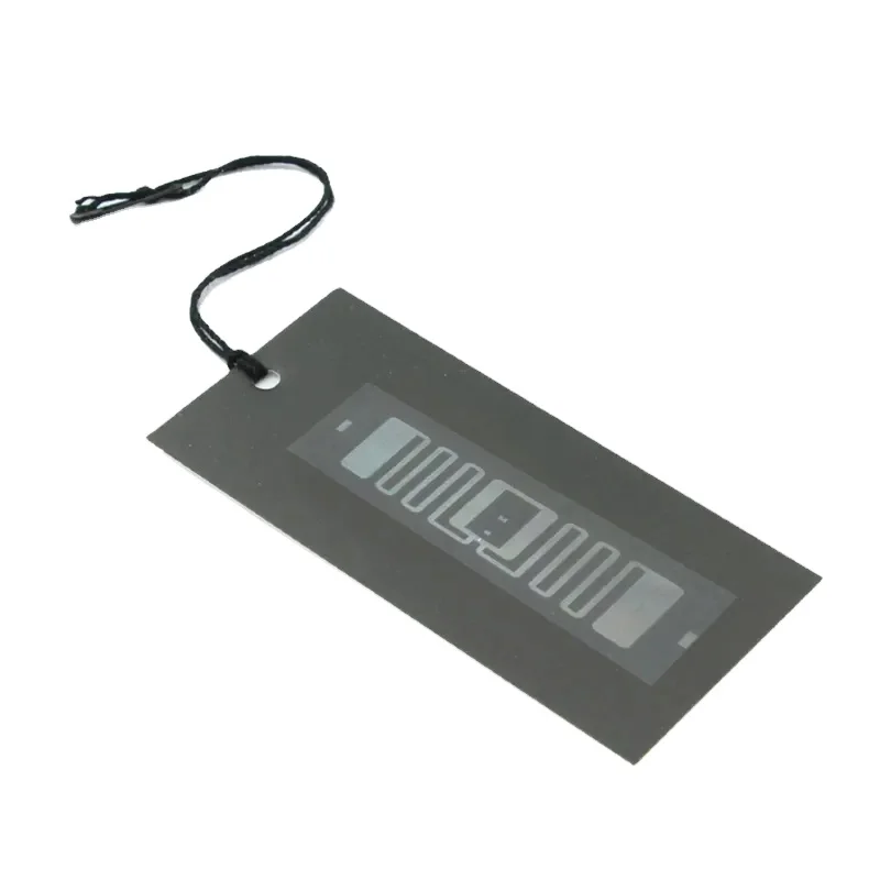 Identifiable Information Rfid Garment Hang Tags Personalized Printed Logo High Quality Nfc Uhf Chip Paper Tags