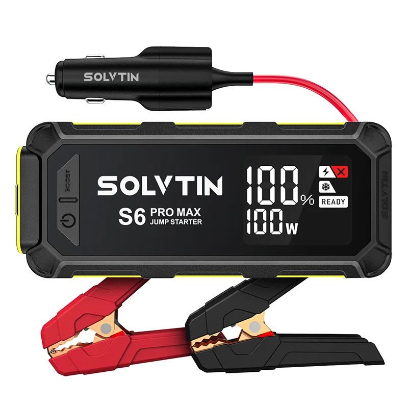 2022 Car Jumper Power Bank 74W Emergency Start Power Supply Large Capacity Outdoor