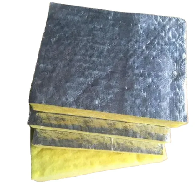 Sound Absorption Glass Wool Board Price 50mm Glass Wool For Oven
