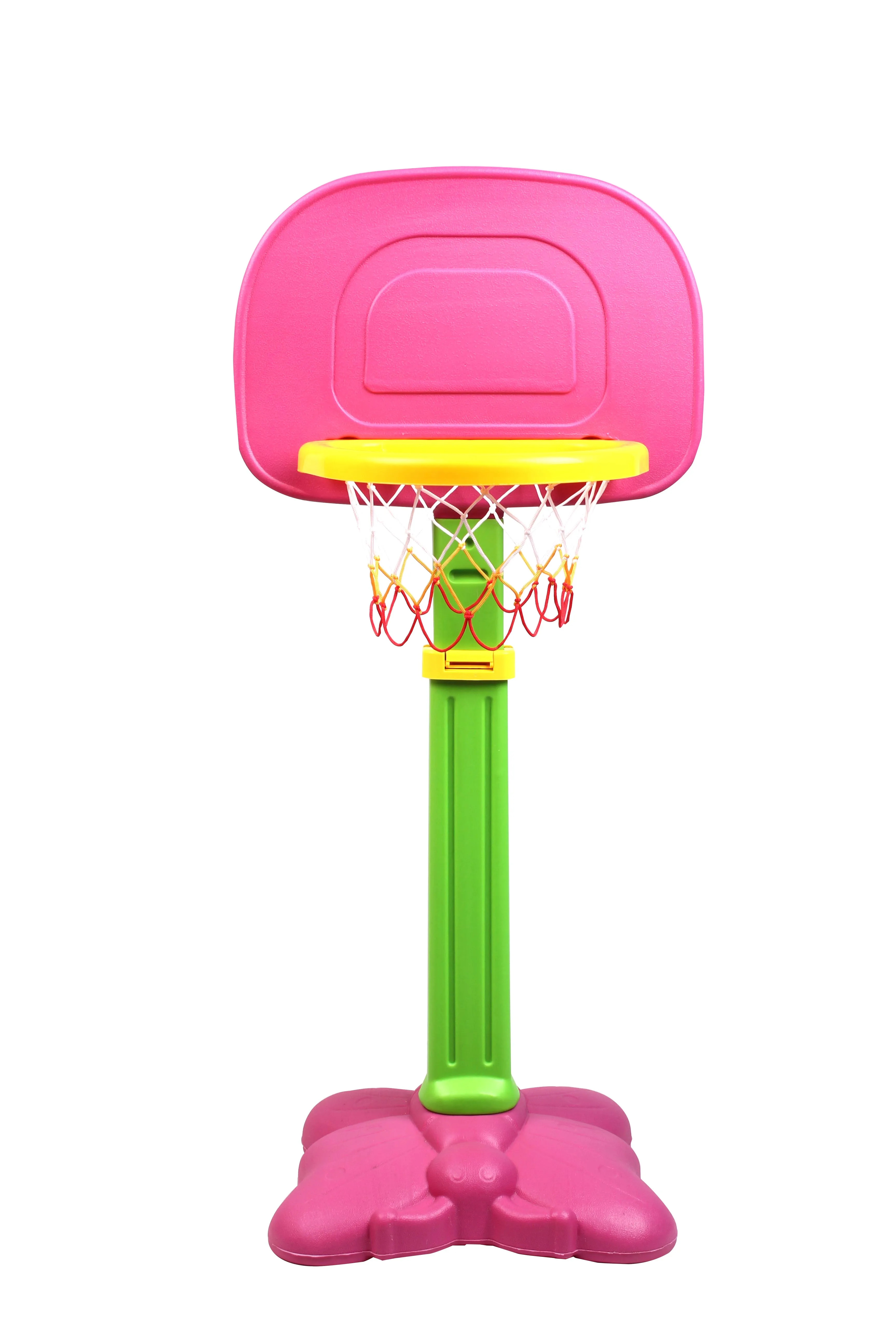 Colorful indoor plastic movable basketball stand set basketball ring stand basketball hoop stand