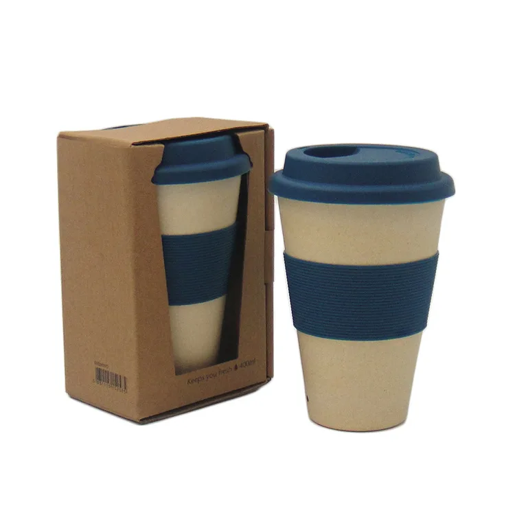 New arrival custom design eco bamboo fiber coffee cup bamboo fiber cup