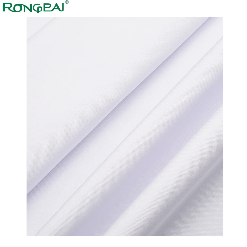 Anti wrinkle water resist soft twill nurse doctor scrubs medical workwear hospital uniform fabric