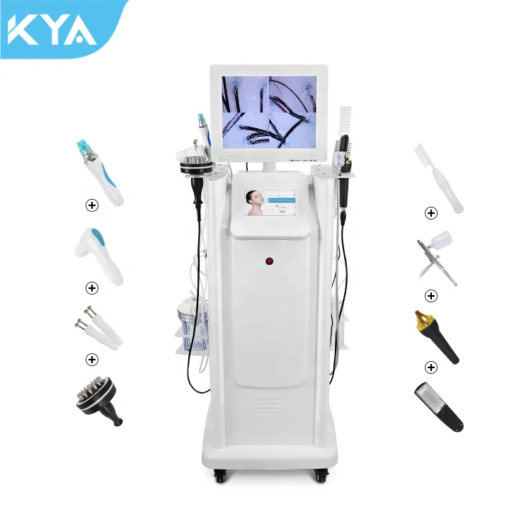8 In 1 Skin And Scalp Hair Analysis Scalp Treatment Machine Hair Care Scalp Massager Beauty Salon