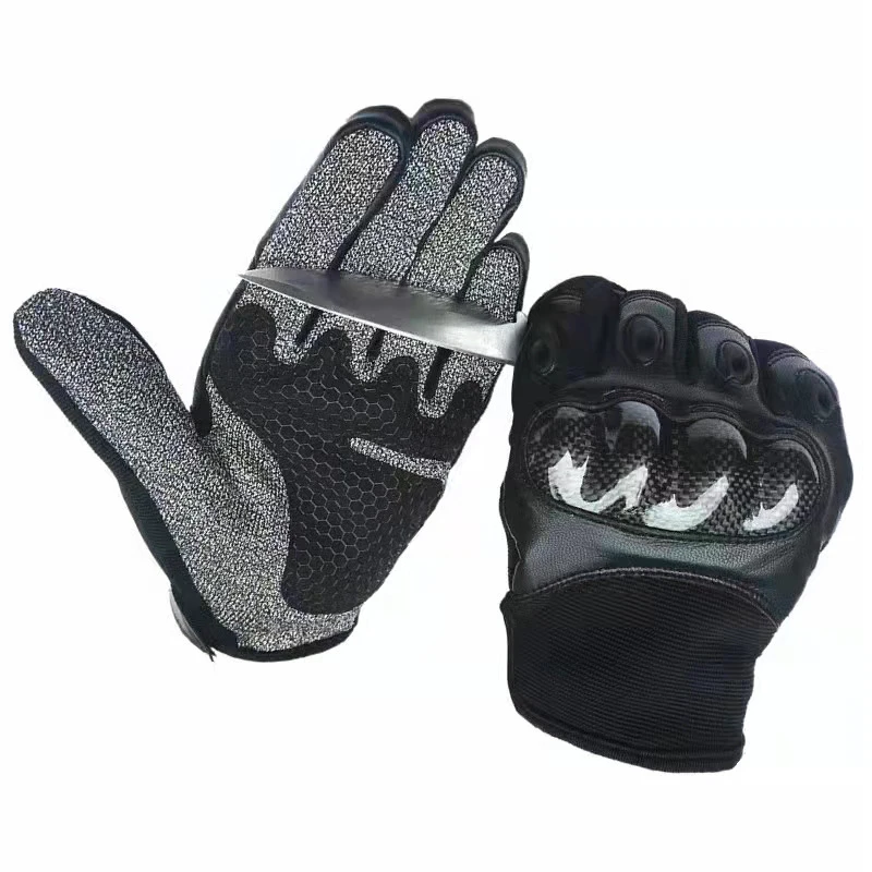 Outdoor Tactical Full Finger Gloves traffic Motorcycle ridding Gloves Long Finger Sports Fighting anti cut safety gloves