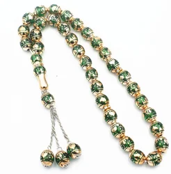 Resin Material Islamic Tasbih Prayer Beads Muslim Rosary Worship Supplies Accessory