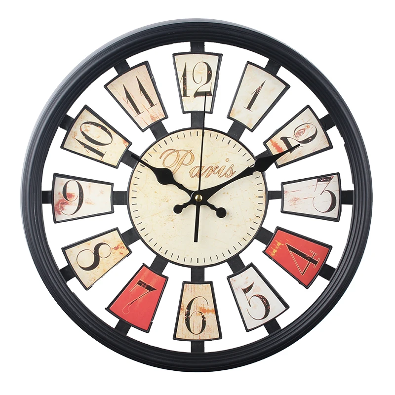 Decorative wall clock  luxury modern simple Nordic clEuropeanock living room fashion wall clock creative