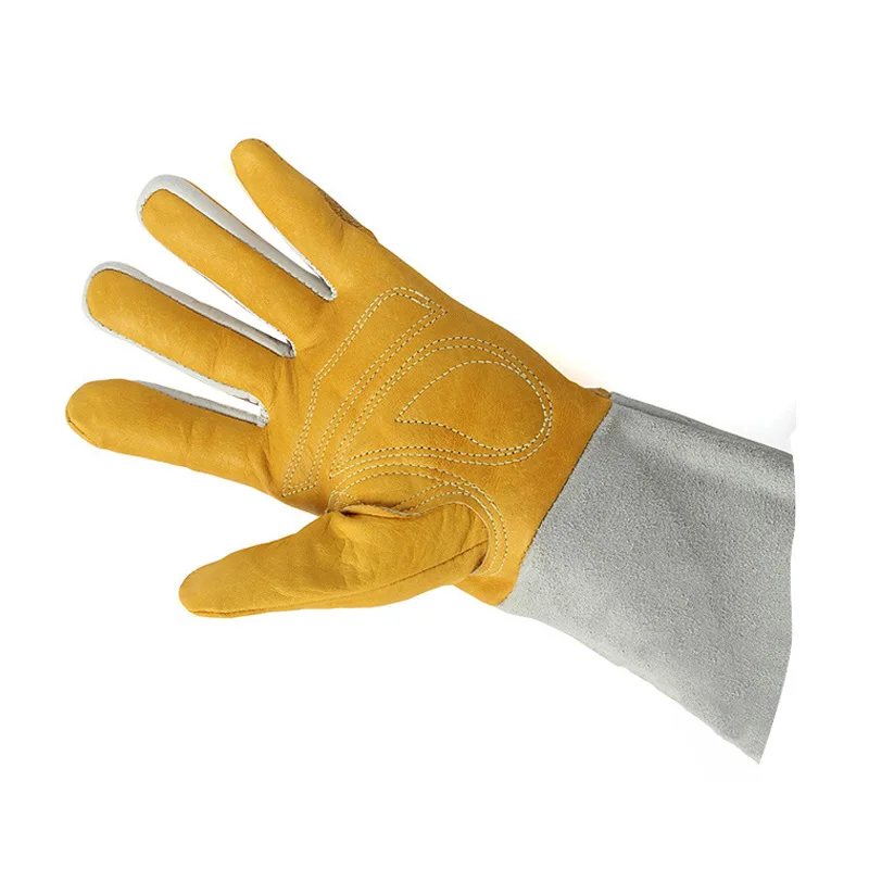 2022 High quality cowhide Tig welding heat resistant work safe welding gloves
