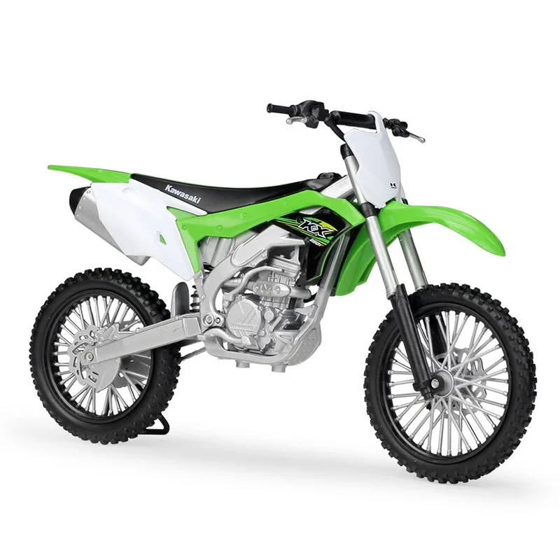 Модель мотоцикла Welly в масштабе 1/10 Kawasaki 2017 KX 250F мотоциклы для внедорожников коллекционные модели мотоциклов