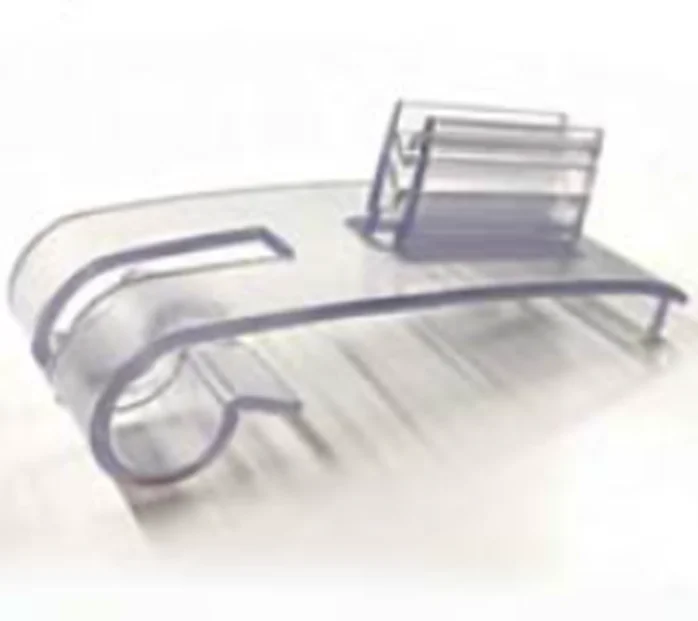 LAO HA MA  custom manufacture glass shelf data strip label holder for supermarket