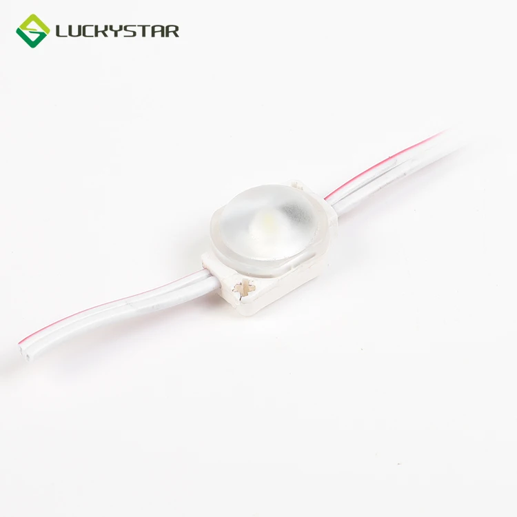 Warm white 2835 smd plastic ip67 led injection module mini size flashing 1-led module