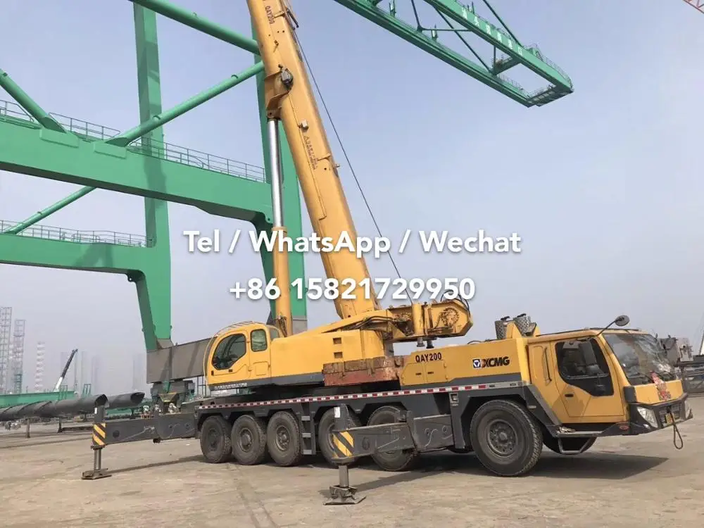 Известный бренд XCMG 200 тонн QAY200 б/у кран для продажи