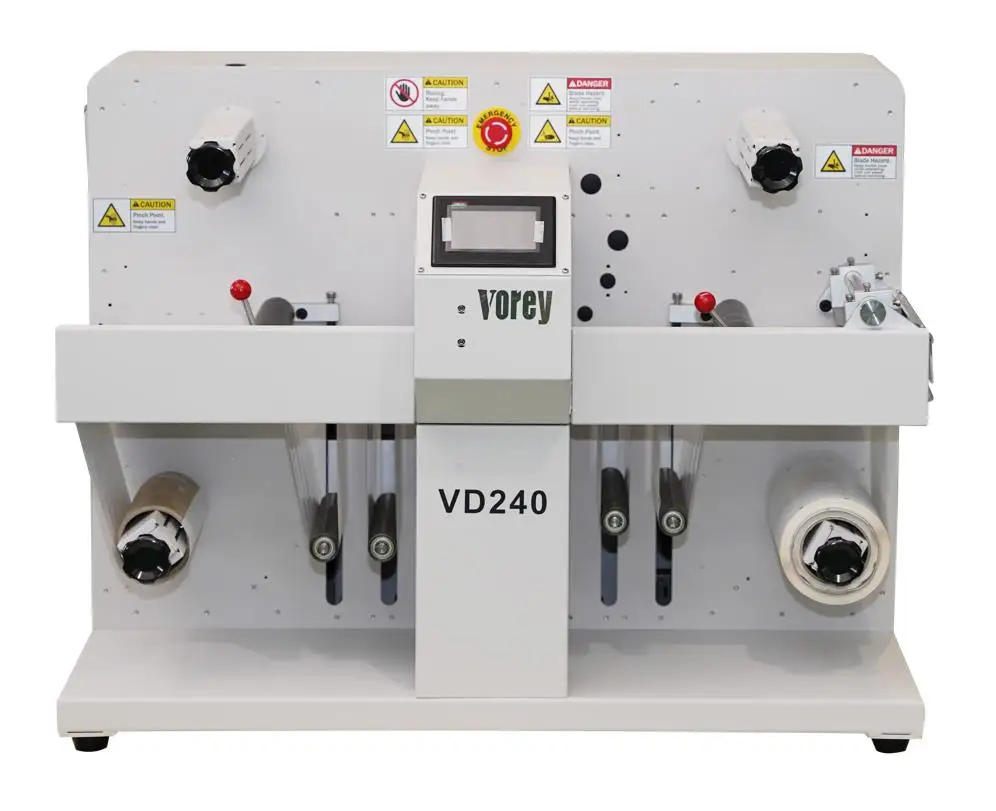 Cheap price fast speed roll to roll label paper cutter