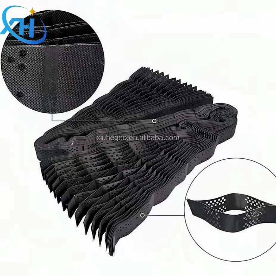Factory Price HDPE Geocell for Slope Reinforcement Honey Comb Cell Customized Geocell