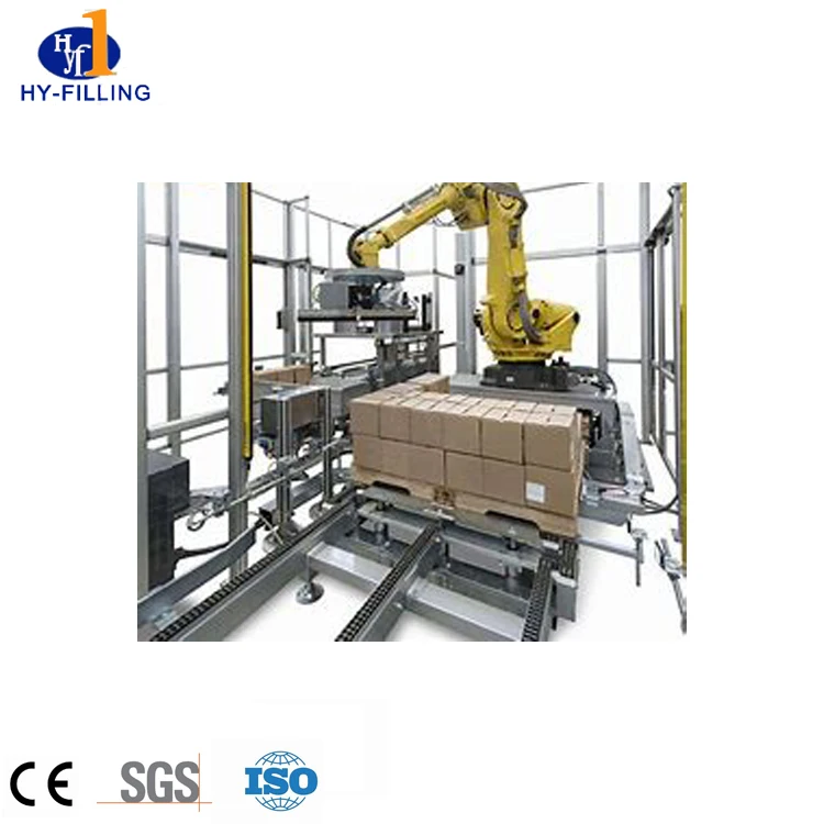 China industrial customized electric robot palletizer price for food  electronic  consumer goods  pharmacy
