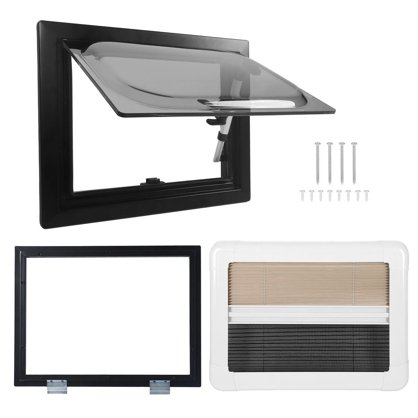 High Quality Aluminium Frame Double Layers Acrylic RV caravan Camper Window