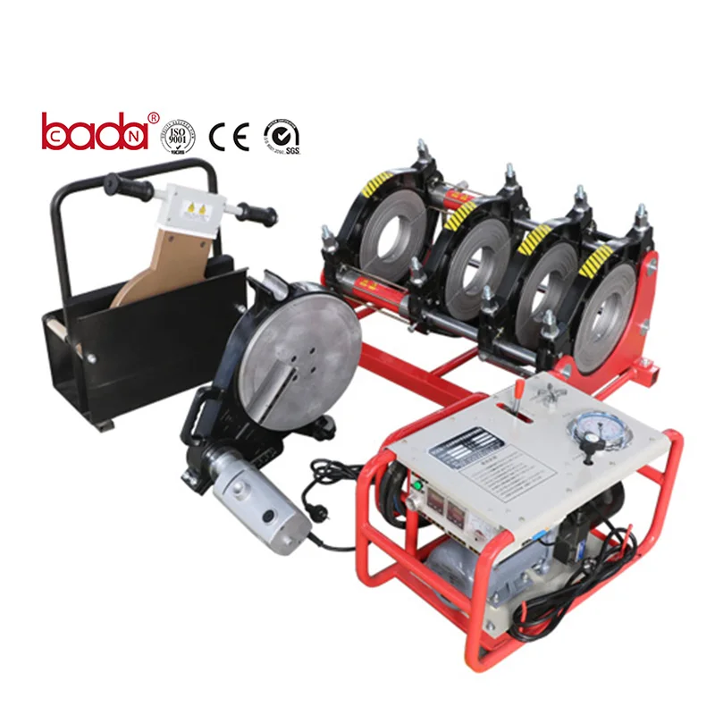 BADA производитель 355 hdpe электрическое оборудование для стыковой сварки сварочный аппарат 90-355