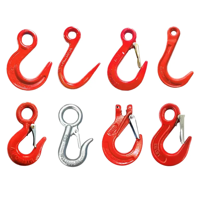 Alloy Steel Eye Sling Hook with Latch for Heavy Industry Hanger Applications