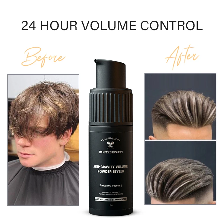Create your own brand long lasting strong hold hair powder matte styling volumizing oil control