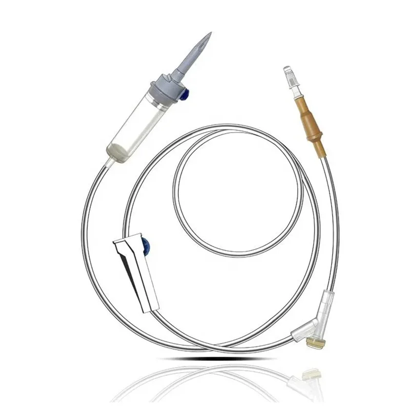 Factory Wholesale Price protect from light infusion premium set iv infusion set medical iv chemothreapy infusion set
