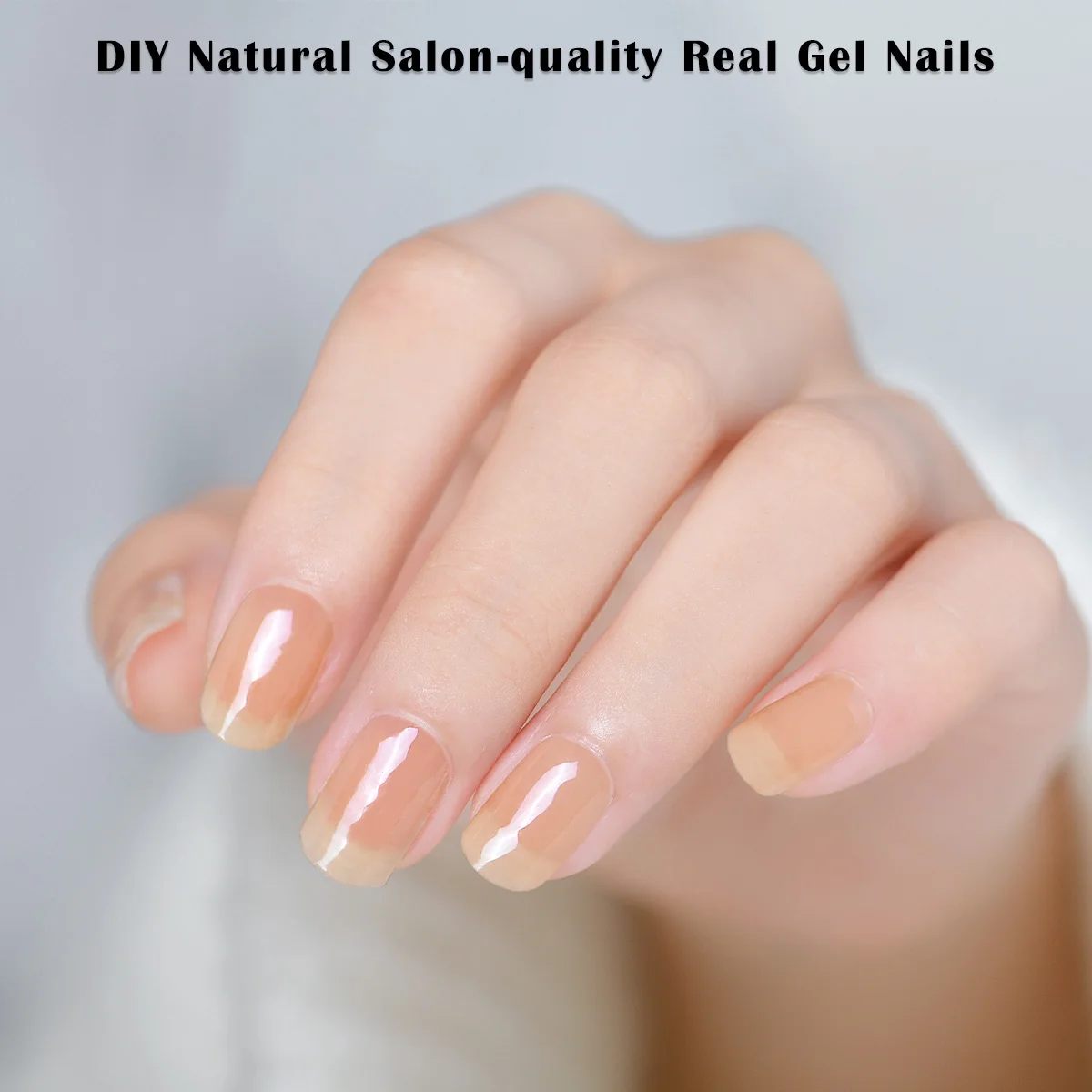 Factory High Quality Easy To Use Australian Semi Cured Gel Nail Strips Glossy Long Lasting Nail Polish Sticker