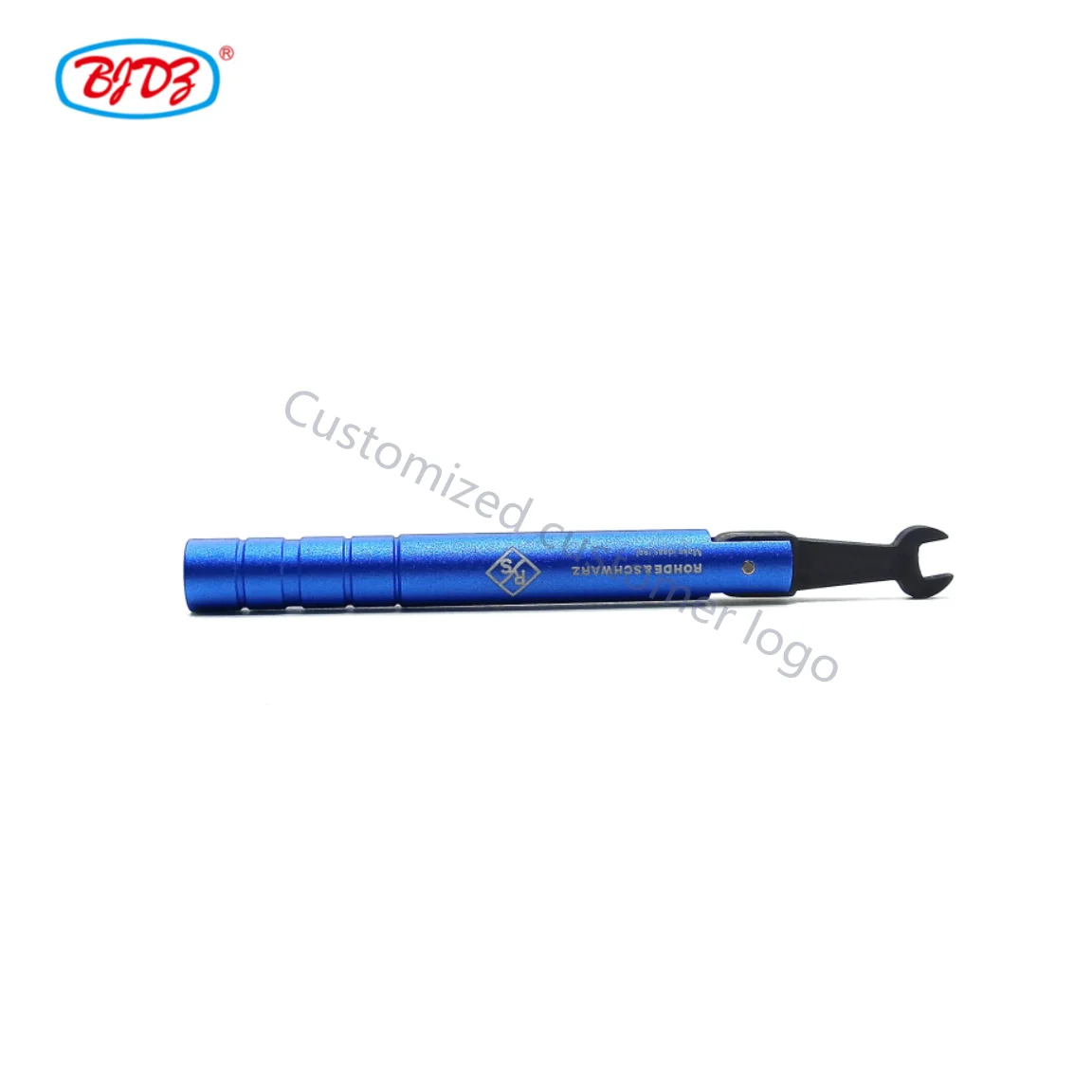 Logo Customized Blue color Coaxial cable tool SMA connector torsion Torque twisting force wrench spanner SMA torque wrench