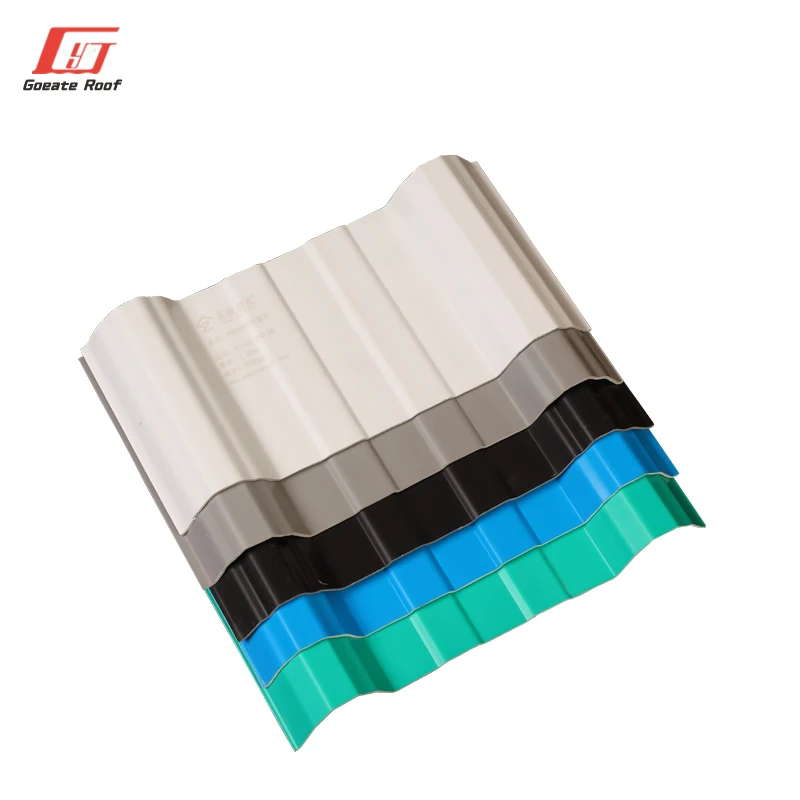 2.0mm Mexico roofing shingles easy build pvc corrugated pvc farm sheet