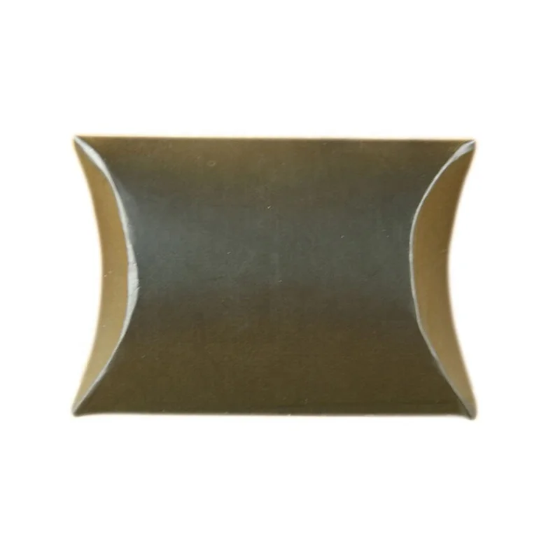 
Different colors 230gsm paperboard pillow bag shape candy packaging box 