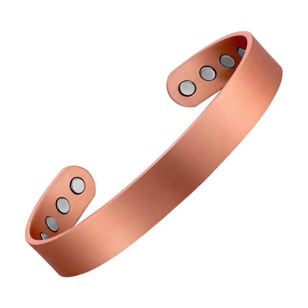 copper bracelet bio magnetic pure copper magnetic link bracelet