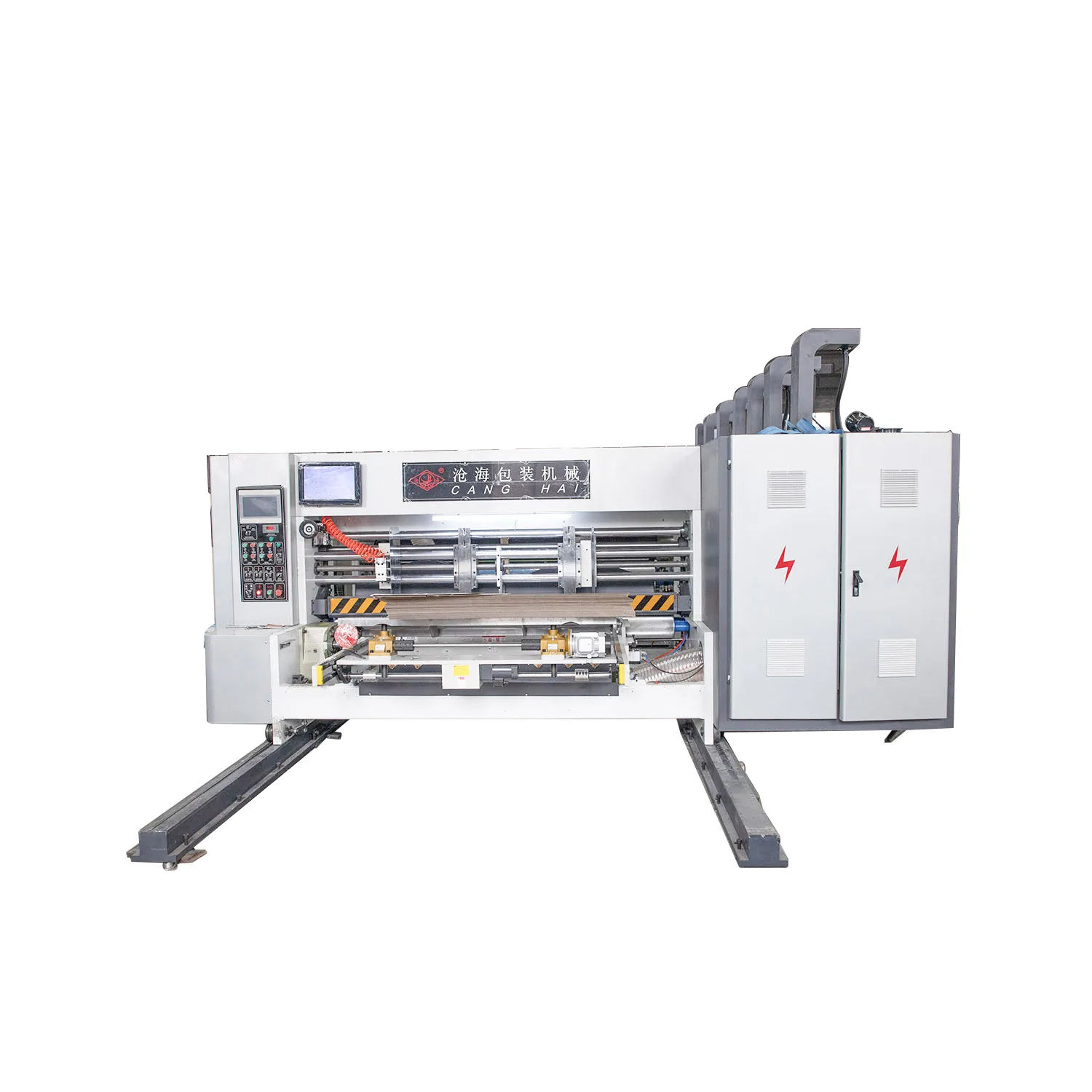 Canghai high speed automatic rotary carton box die cutting machine