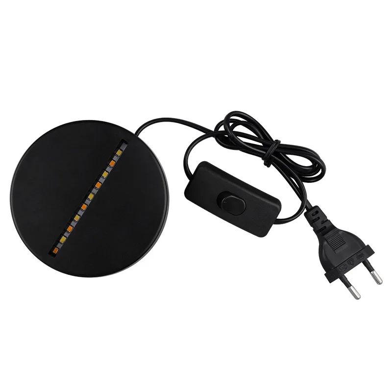 Zhongshan factory acrylic night light baby sleeping decor led light illusion 3D light