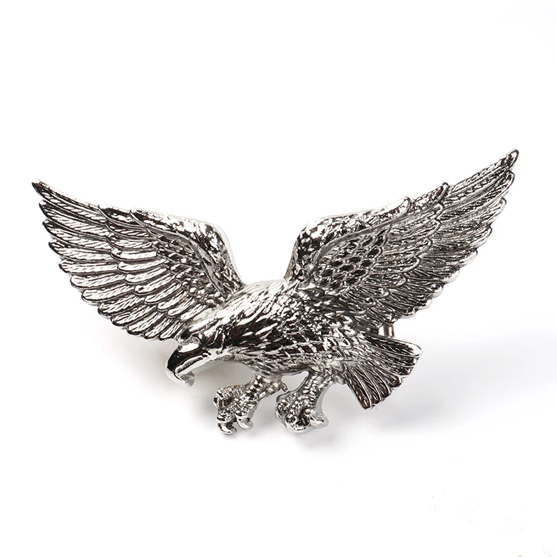 2021 New Design Custom Logo Wholesale Mens Womens Metal Western Name Eagle Belt Buckle