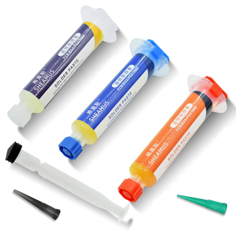 Mobile phone maintenance welding flux 223 Needle flux Lead free and cleaning free bag soldering paste Chip soldering oil