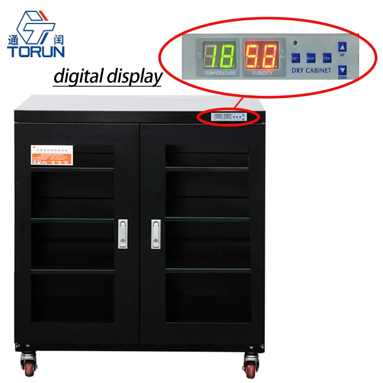  Шкаф для сушки 320L N2 IC/PCB/BGA диапазон влажности хранения (1-60%) шкаф из нержавеющей стали с антистатической