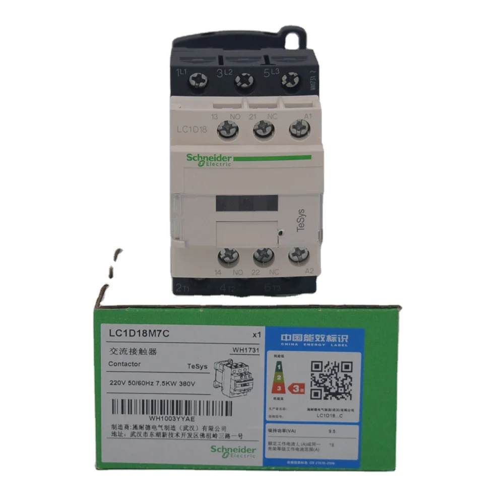  Магнитный контактор LC1D18 3P 18 A - 220 V 50/60Hz