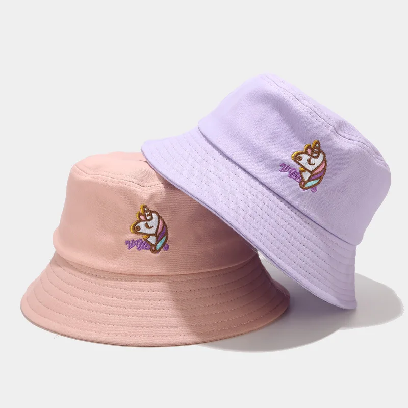 Fishing Bucket Hat UV Cotton Embroidery Bucket Hat Custom Logo Custom Thermal Transfer Logo Bucket Hat Factory Made Waterproof