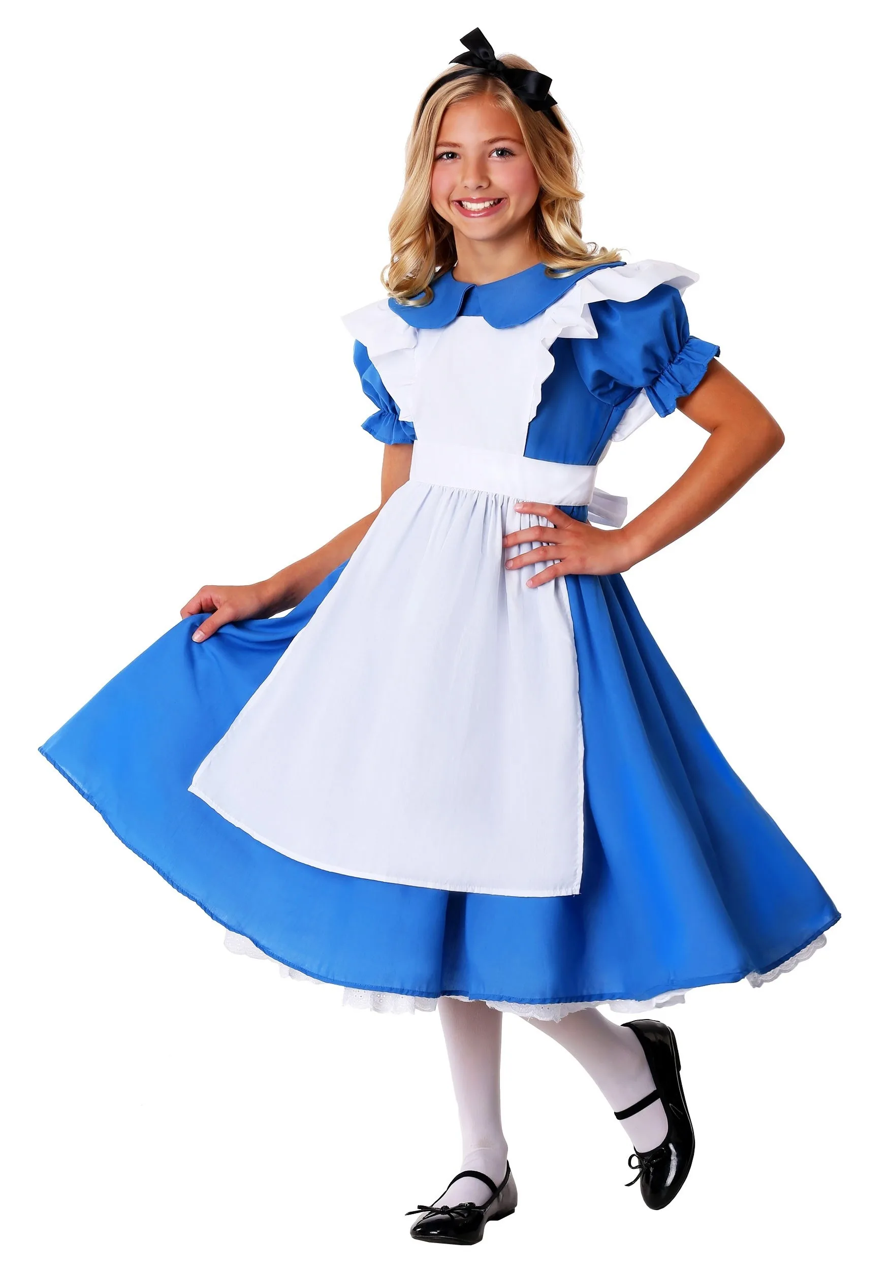 Alice Apron Kids Dresses For Girls Dress Up Games Party Halloween Costume