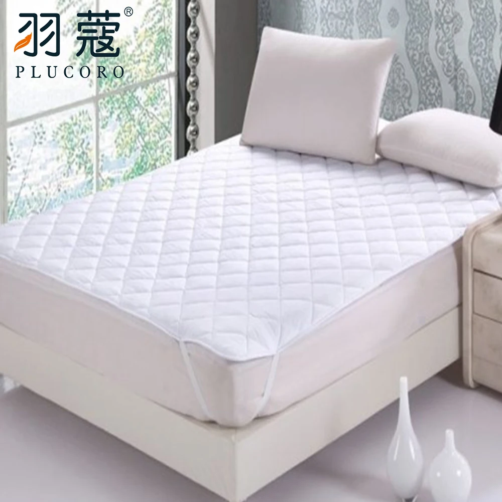 Premium Hotel Use Hypoallergenic Waterproof Elastic Fitted Hotel Bed Mattress Protector For Hotel