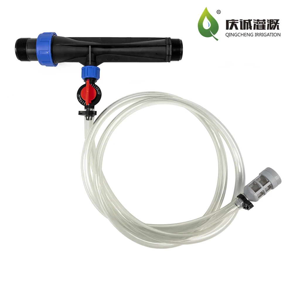 1' Inch Venturi Fertilizer Injector For Drip Irrigation Agricultural Fertilizers