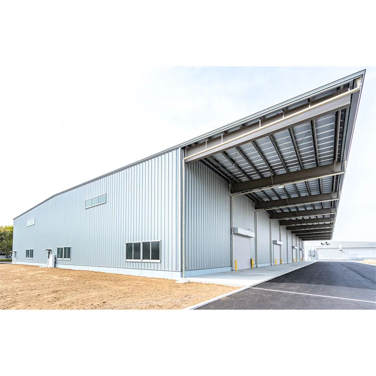 Factory Direct Sale Steel Structure Exhibition Hall Showroom Building With Design Prefabricated Plant Warehouse Building