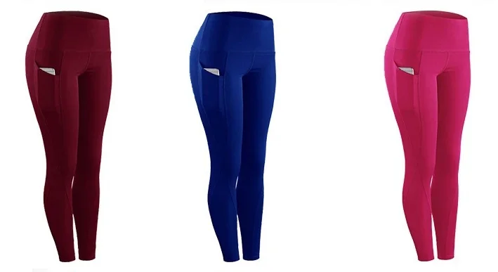 Pocket Leggings Wholesale High waist ladies Gym pant, Running tights, Yoga Leggings for Fitness