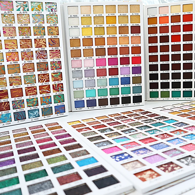 Custom Eye Shadow Empty Private Label Logo Waterproof Makeup Cosmetics Glitter Pallets Pigment Single Nude DIY Eyeshadow Palette