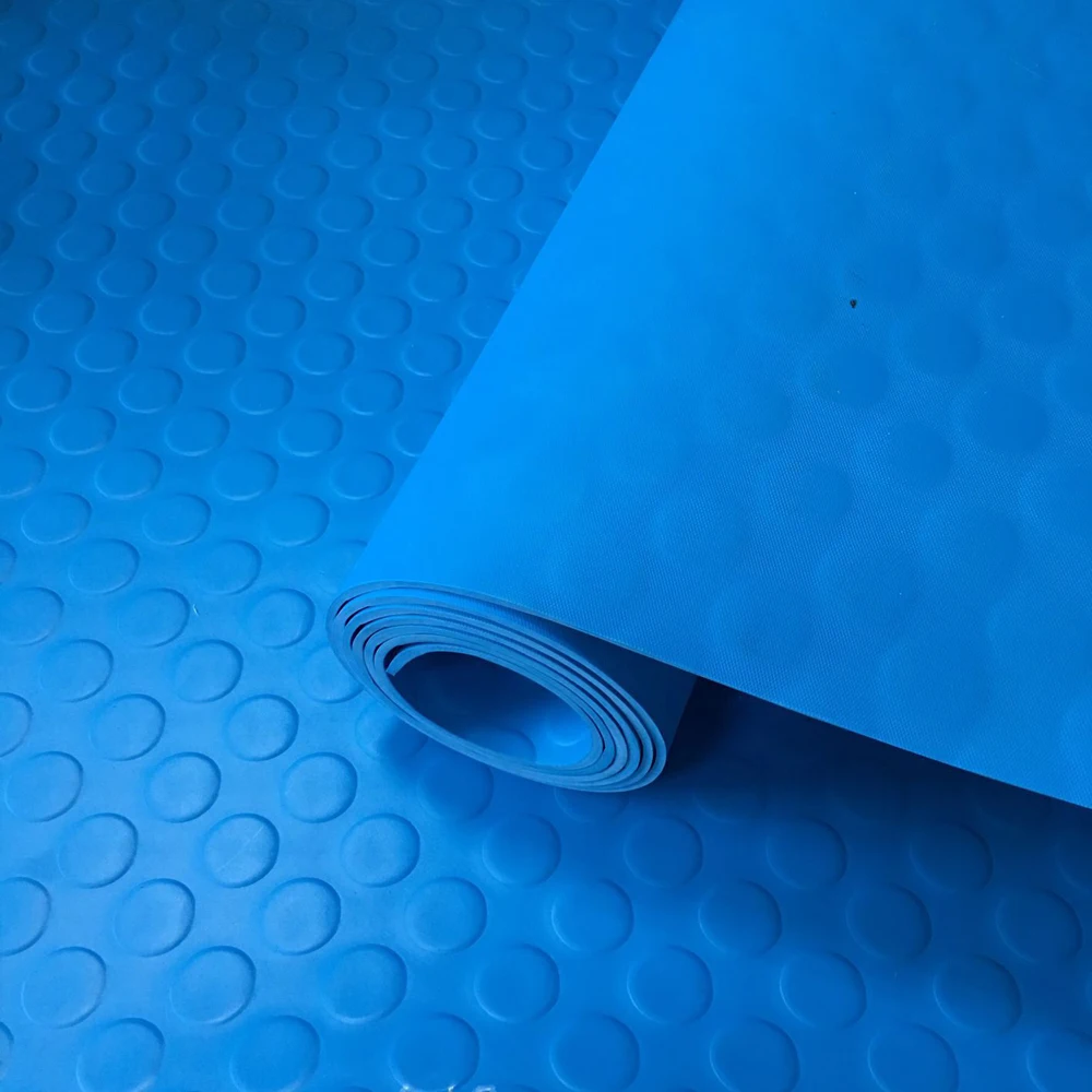 
High quality hot sale anti slip round button rubber sheet 