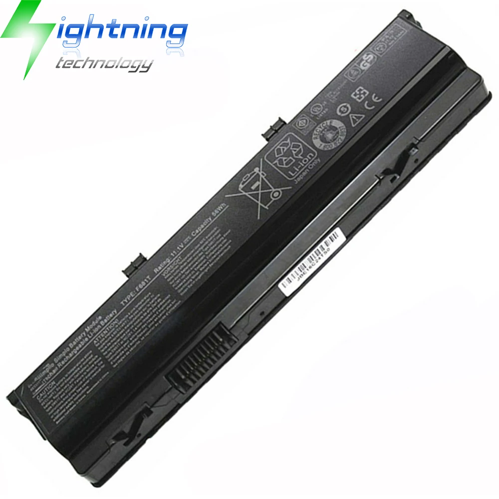 New High quality F681T 11.1V 56Wh Laptop Battery for Dell Alienware M15X R1 P08G M15X T780R Notebook