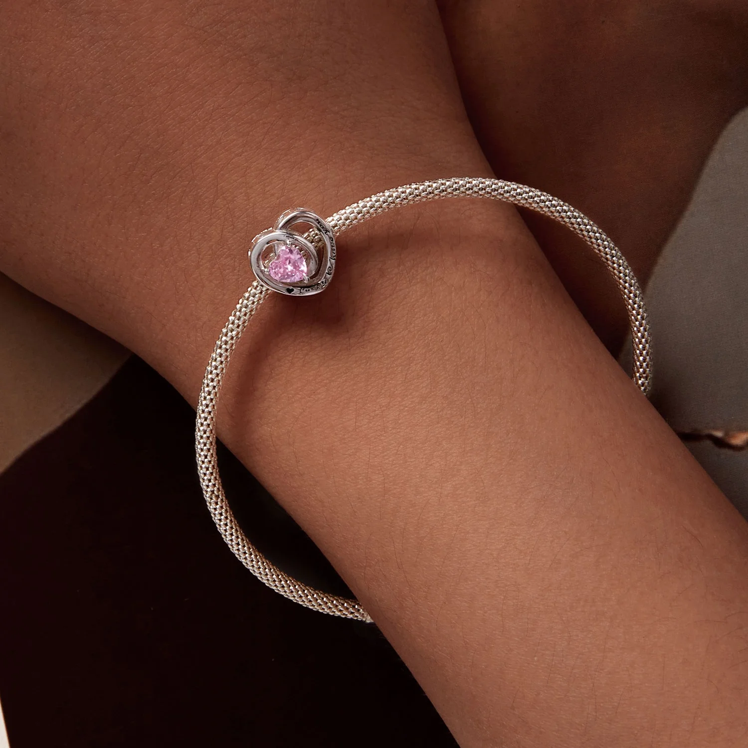 925 Sterling Silver Fashion Jewelry Charms For Bracelets&Bangles Jewelry Making Custom Zircon Enamel Cute Pendants Charms Beads