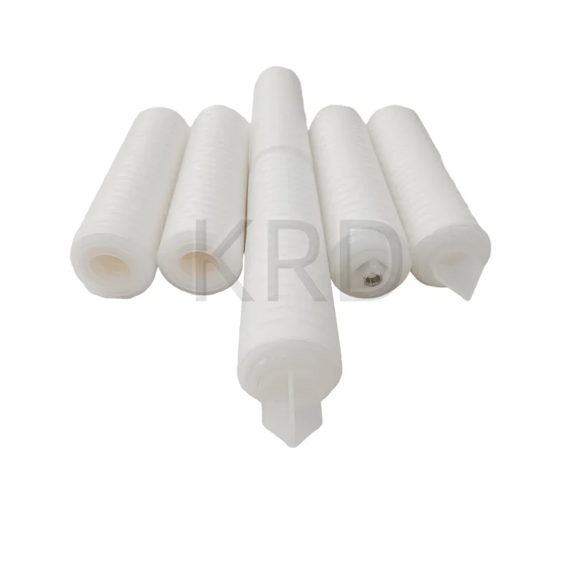 Filter manufacturer 022/0.45/0. 5 micron 10 inch PP/PES/PTFE pleated membrane water filter cartridge