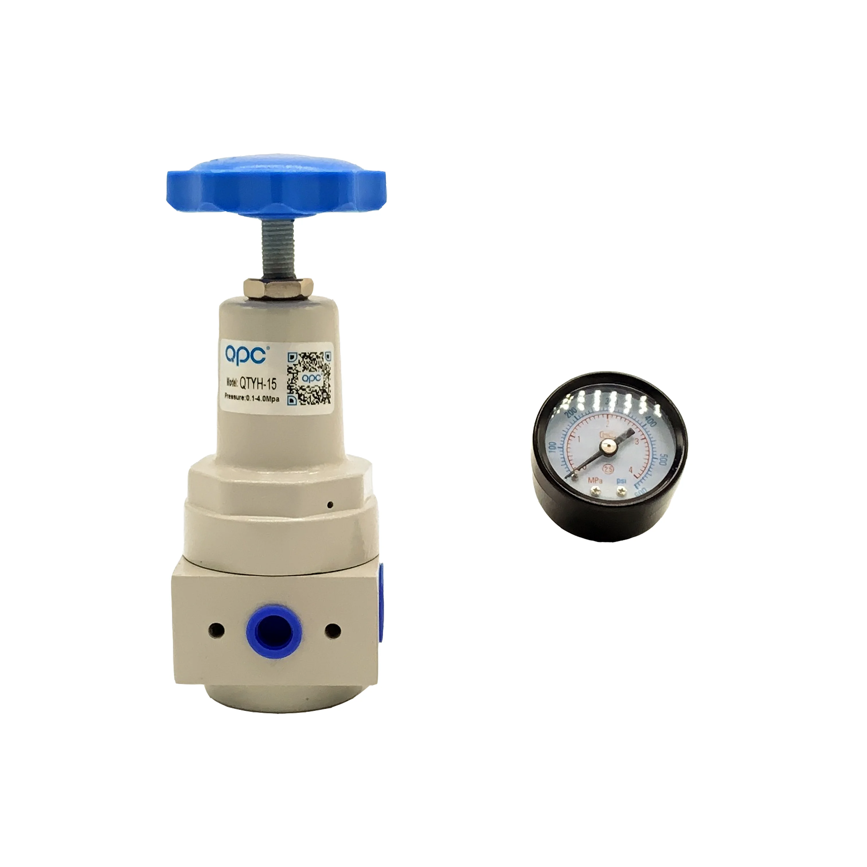 QTYH / QSLH Series High Pressure  Pneumatic Air Filter Regulator Pneumatic Air  High Pressure Regulator