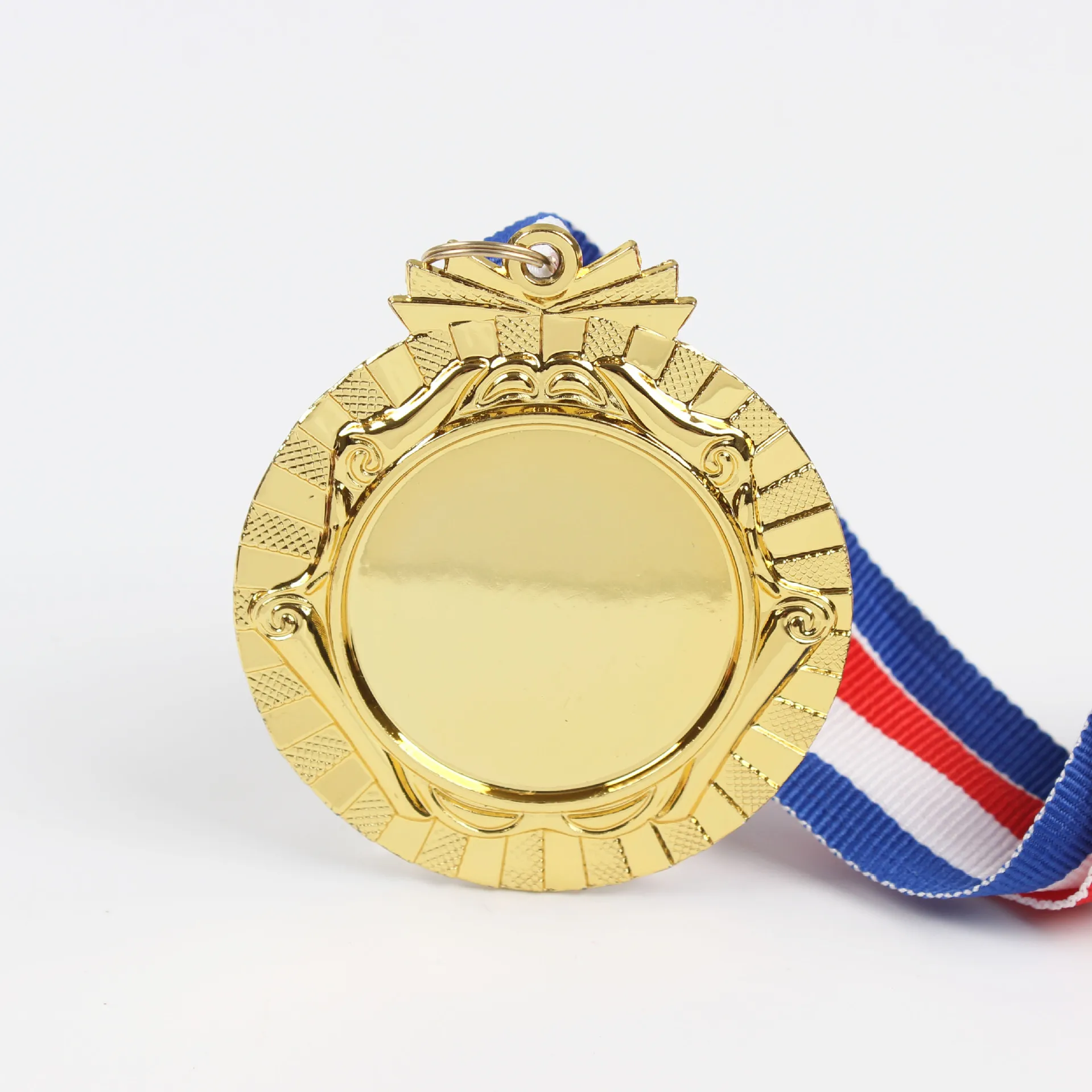 Wholesale Cheap Design Your Blank Zinc Alloy 3D Gold Award Marathon Running Custom Metal Sport Medal