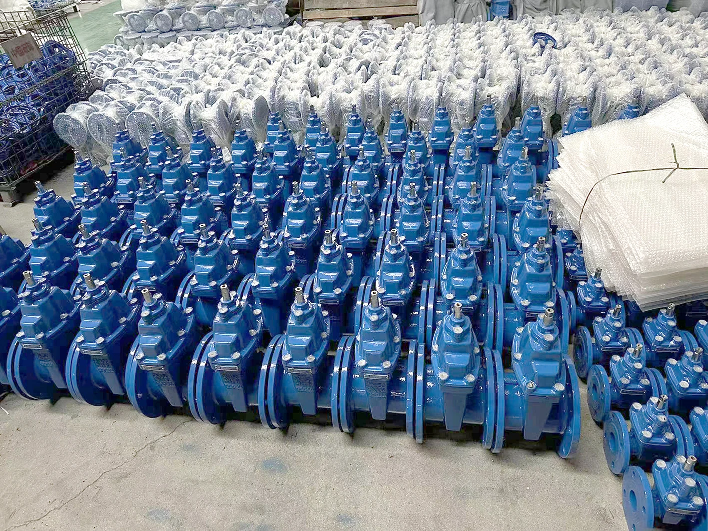 Flange Type ISO CE Certified gate Valve with Di  Body