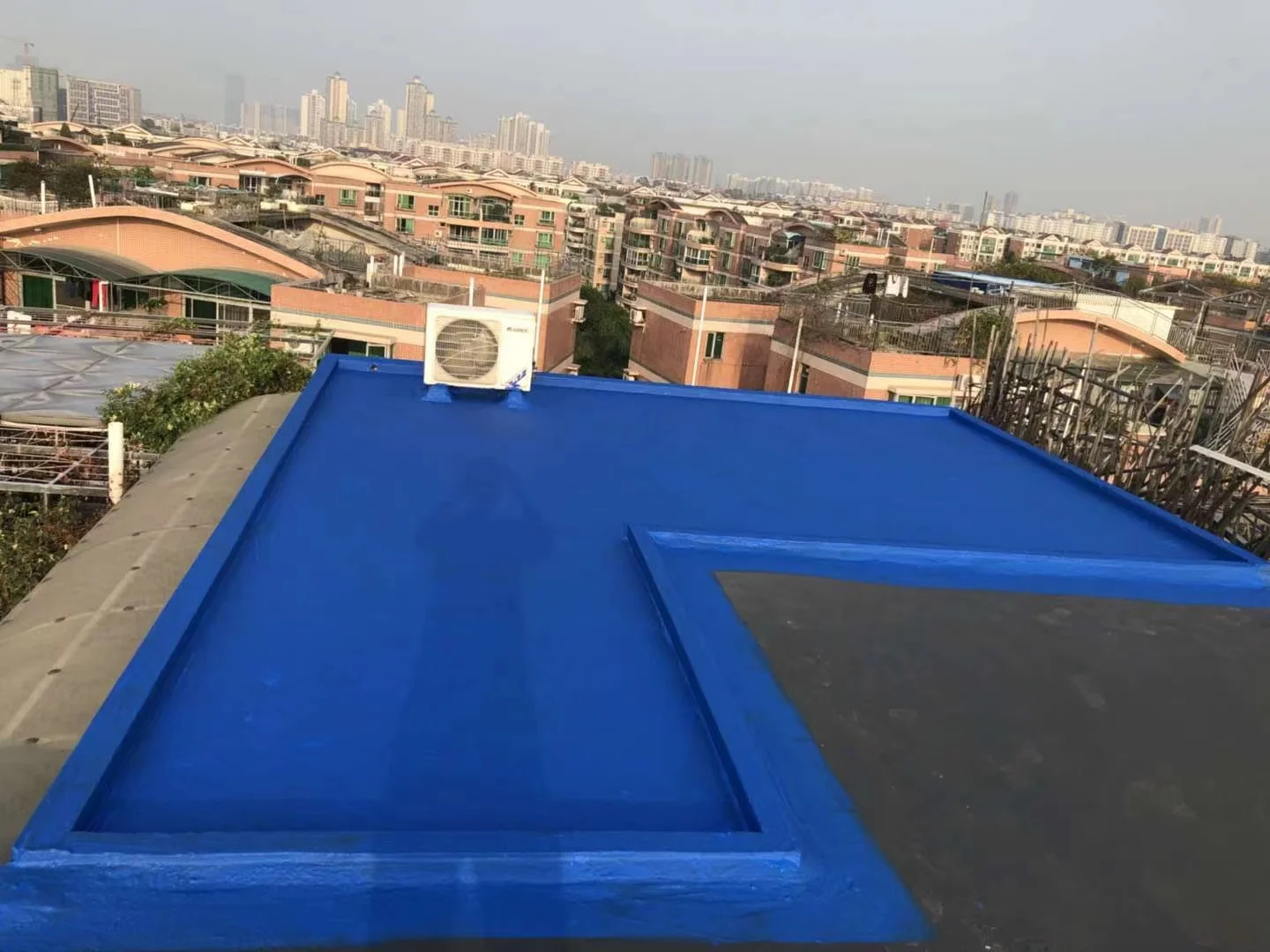 Factory Direct Price fep coating al film powder High elastic thickness nano color acrylic waterproof coating 951